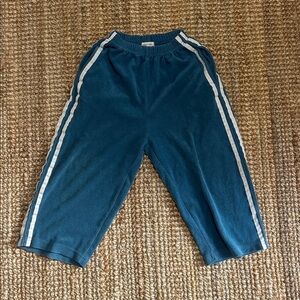 Ziggy Zaza Kids Blue Jogger Pants with Pink Side Stripes